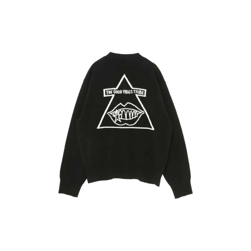Sacai x Mark Gonzalez FW24 Sweater Men's Black-1