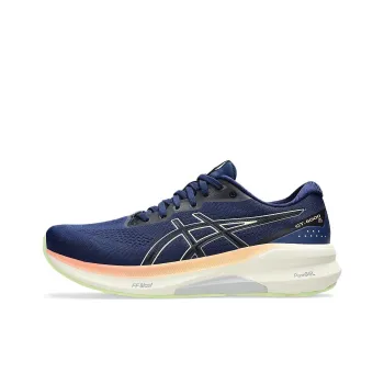 Asics GT-4000 4 Cushioning Anti-Slip And Wear-Resistant Low-Top Casual Running Shoes Men's Blue Black