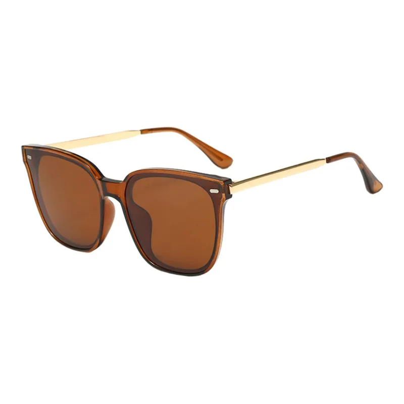 BSELEON TR/Memory Plastic Square Sunglasses Unisex-4