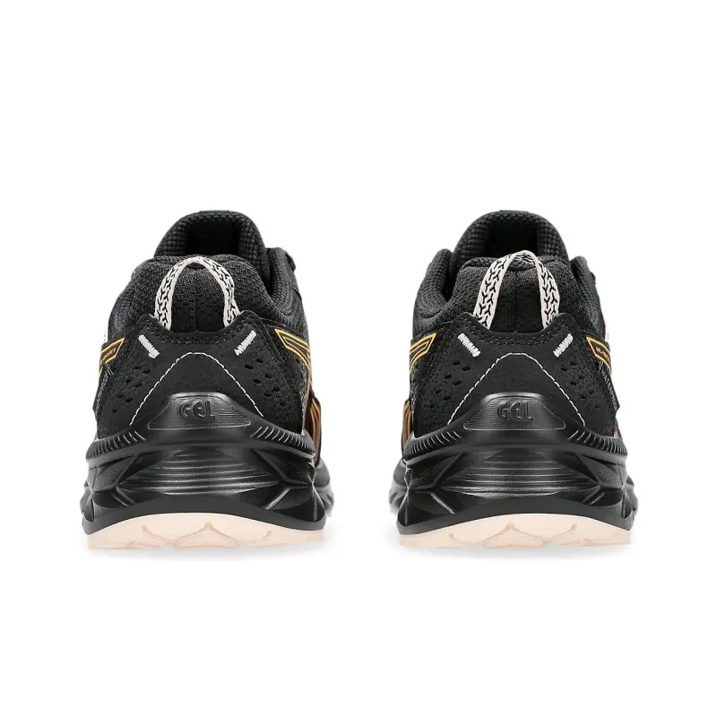 Asics Gel Venture 9 Waterproof Black Stadium Orange Women's-3