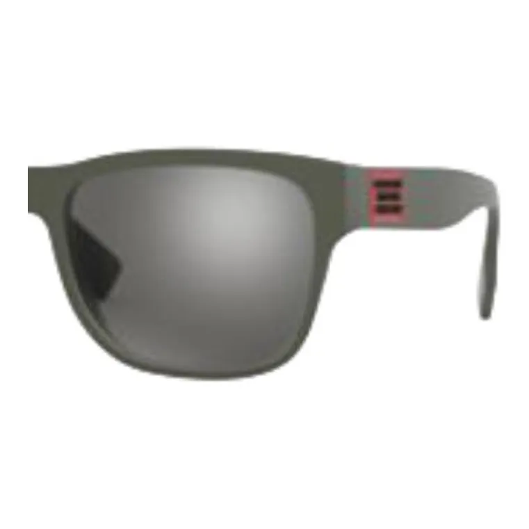 Burberry Subject To Official Website Rectangular Sunglasses Unisex Green-1