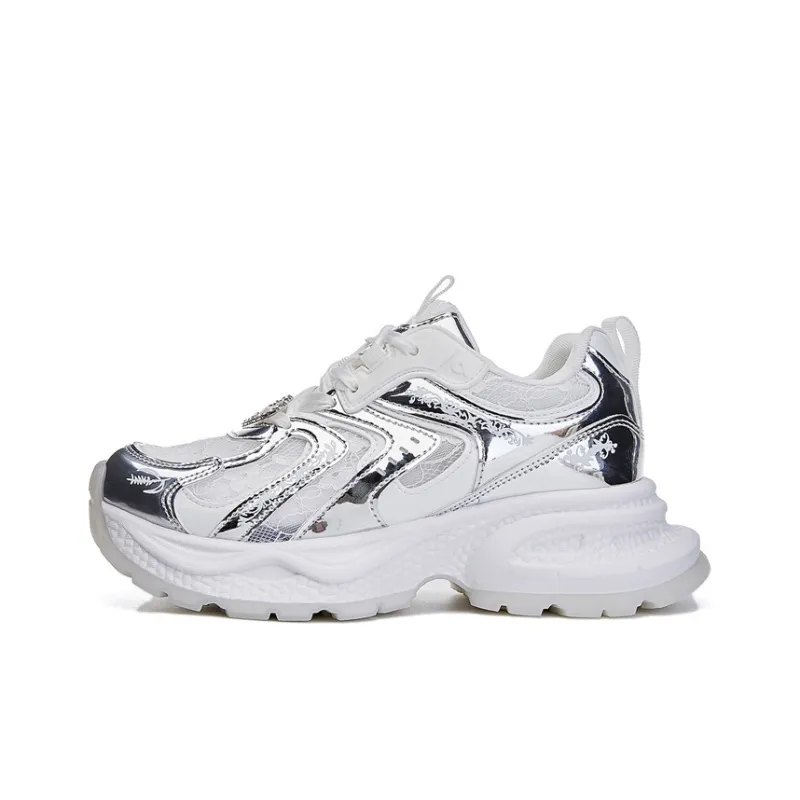 La Chapelle Anti Slip Wear Resistant Low Top Chunky Sneakers Women's-1