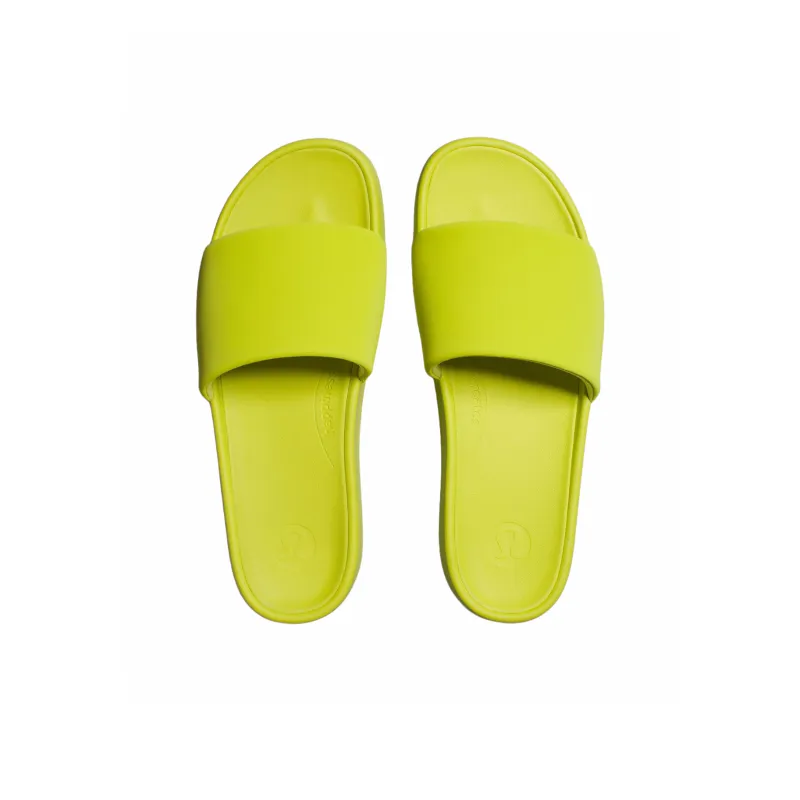 Lululemon Restfeel Slide Quiet Slip Resistant Slide Slippers Men's Yellow-2