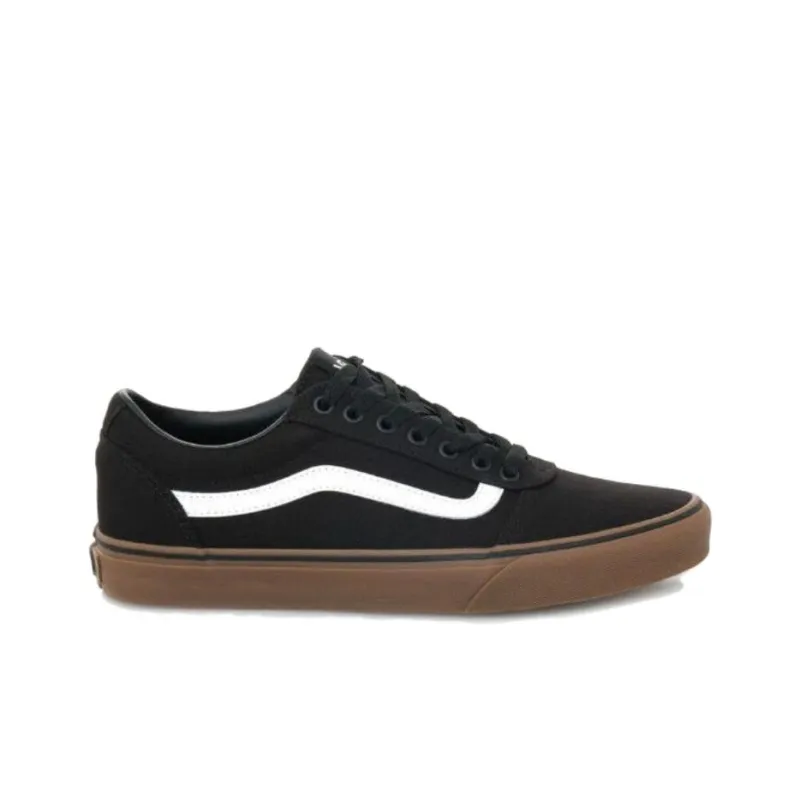 Vans Old Skool V Shoes 'Black Gum'-1
