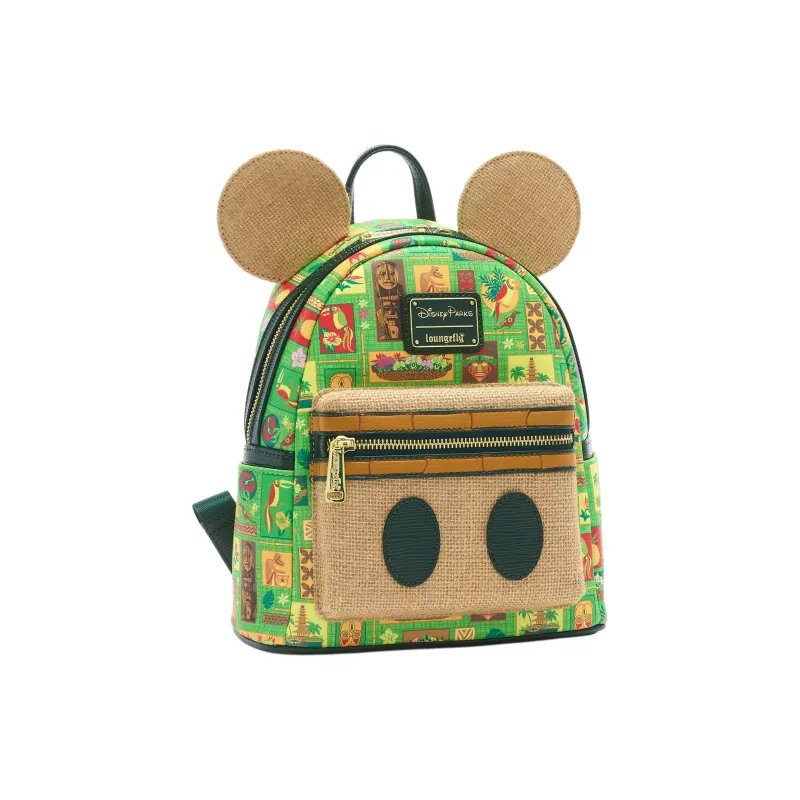 Disney Ethylene Acetate Copolymer EAC With Polypropylene PP Backpack Mini Unisex Dark Green-1
