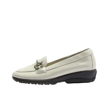 24hrs Morra Loafers 3cm Women's Ecru