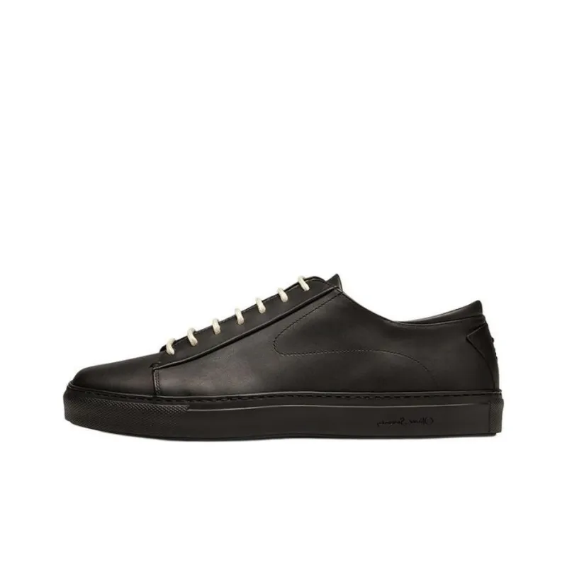 Oliver Sweeney Low-Top Skateboard Shoes Men's Black-0