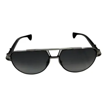 Chrome Hearts Subject To Official Website Irregular Shape Sunglasses Unisex Black/Blue