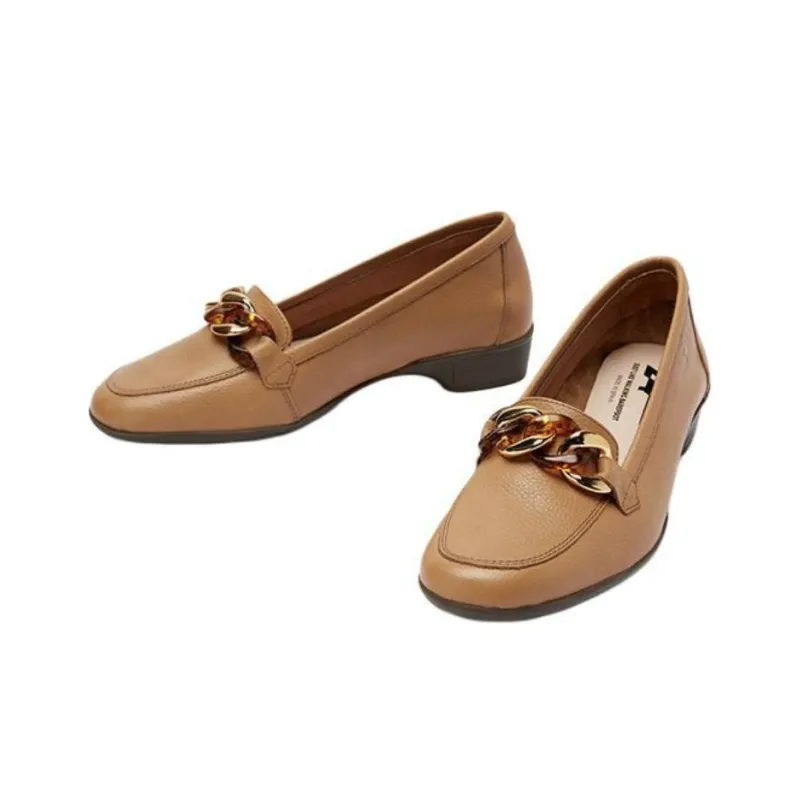 24hrs Loafers 4cm Women's Light Brown-3