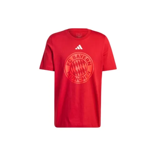 Adidas Bayern T-Shirts Men Red