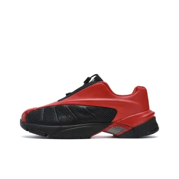 FILA Low-Top Casual Shoes Women's Fire Red/Black