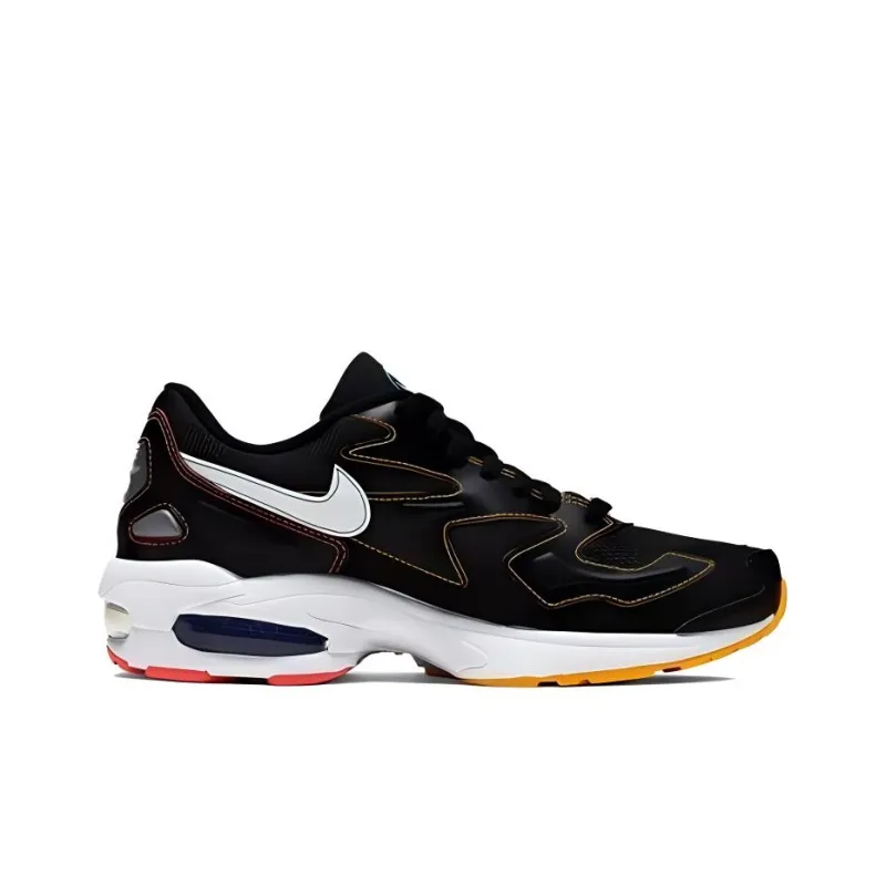 Nike Air Max2 Light Black Contrast Stitching Women's-1