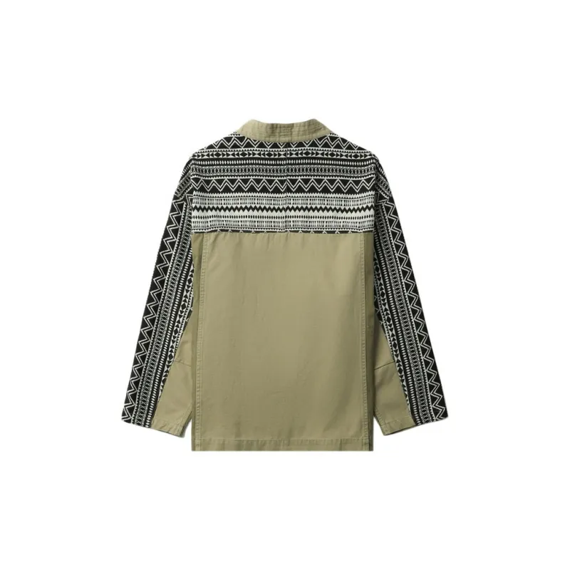 FIVE CM Panelled Cotton Jacket-1