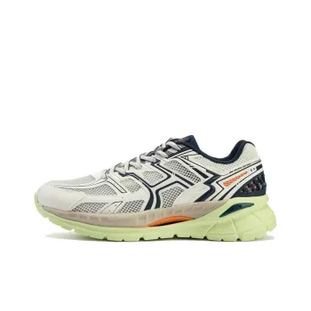 361° Cushioning, Wear Resistant Low Top Running Shoes Men's Black White Green