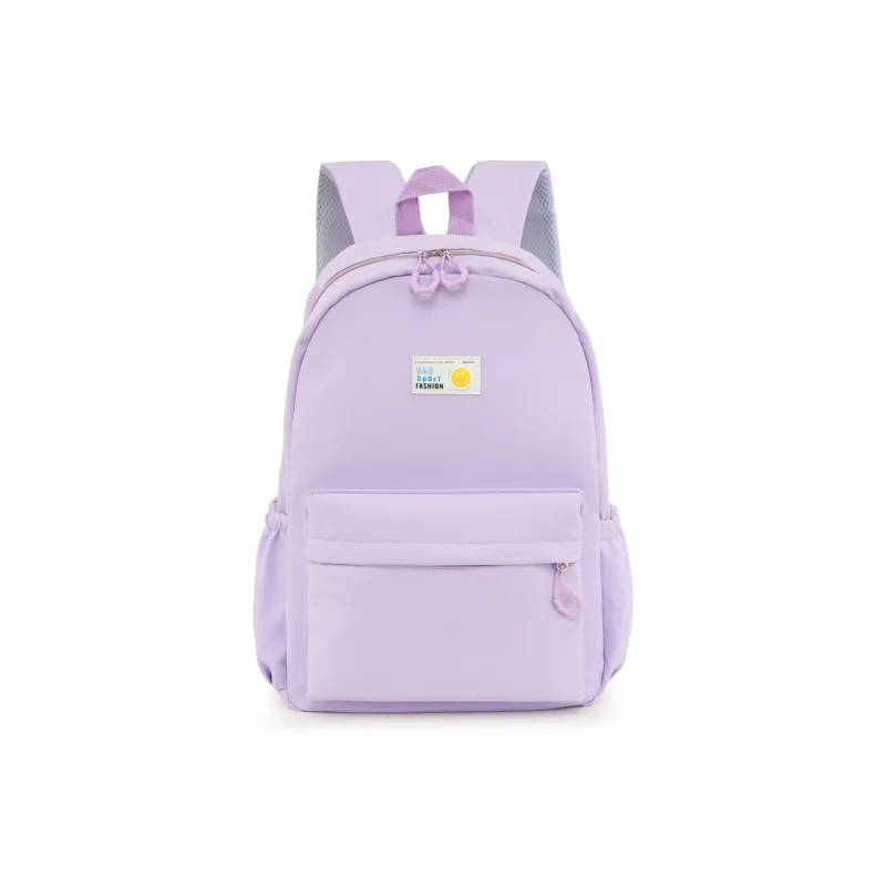 GEERDUN Nylon Backpack Unisex Black/Purple/Green/Blue/Pink-1