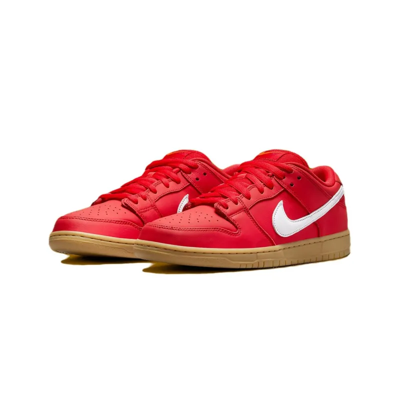 Nike Sb Dunk Low University Red Gum-2