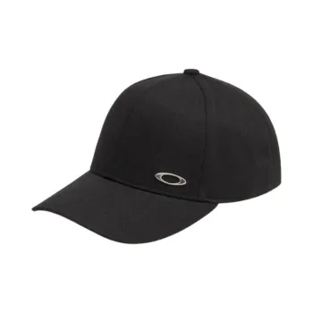 Oakley Cotton Baseball Caps Men's Black