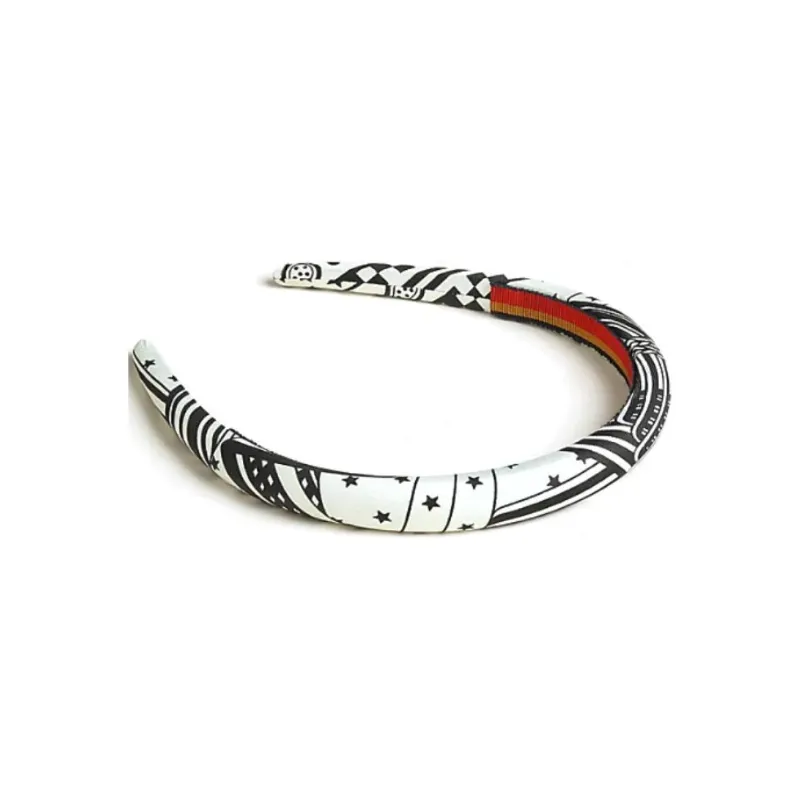 HERMES Silk Headbands Women's Multicolor-1
