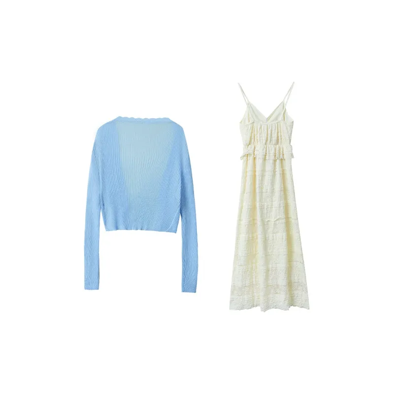 EIDOLON GRAIN Skirt Set Women's White-1