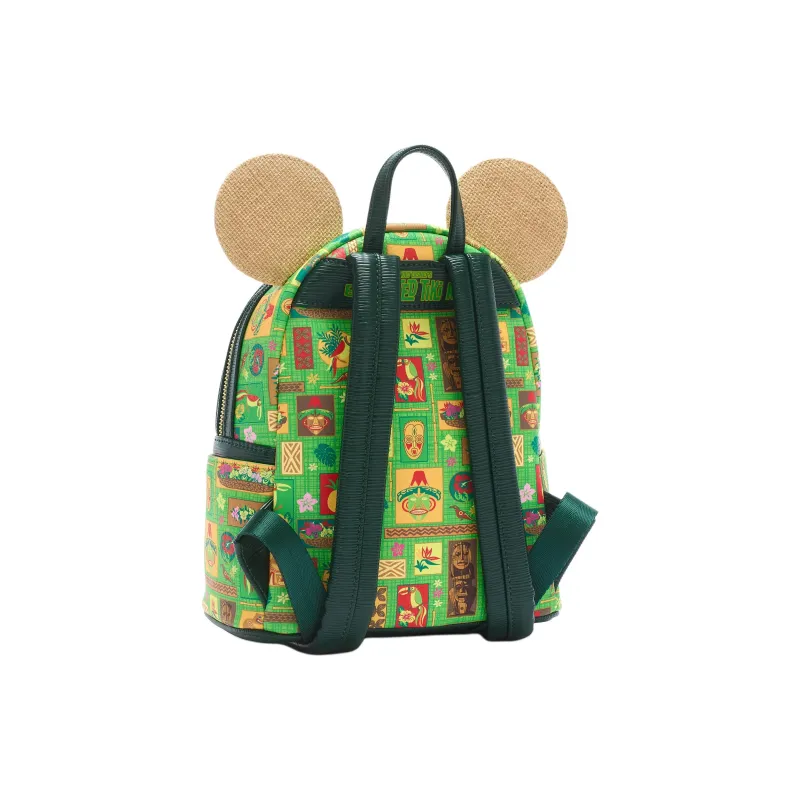 Disney Ethylene Acetate Copolymer EAC With Polypropylene PP Backpack Mini Unisex Dark Green-2