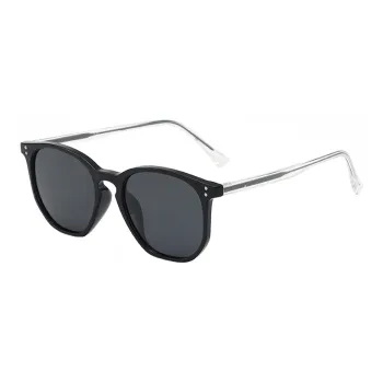 BSELEON TR/Memory Plastic Square Sunglasses Unisex