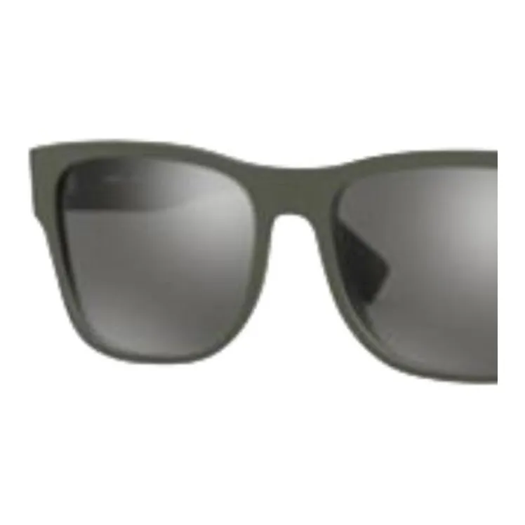 Burberry Subject To Official Website Rectangular Sunglasses Unisex Green-2