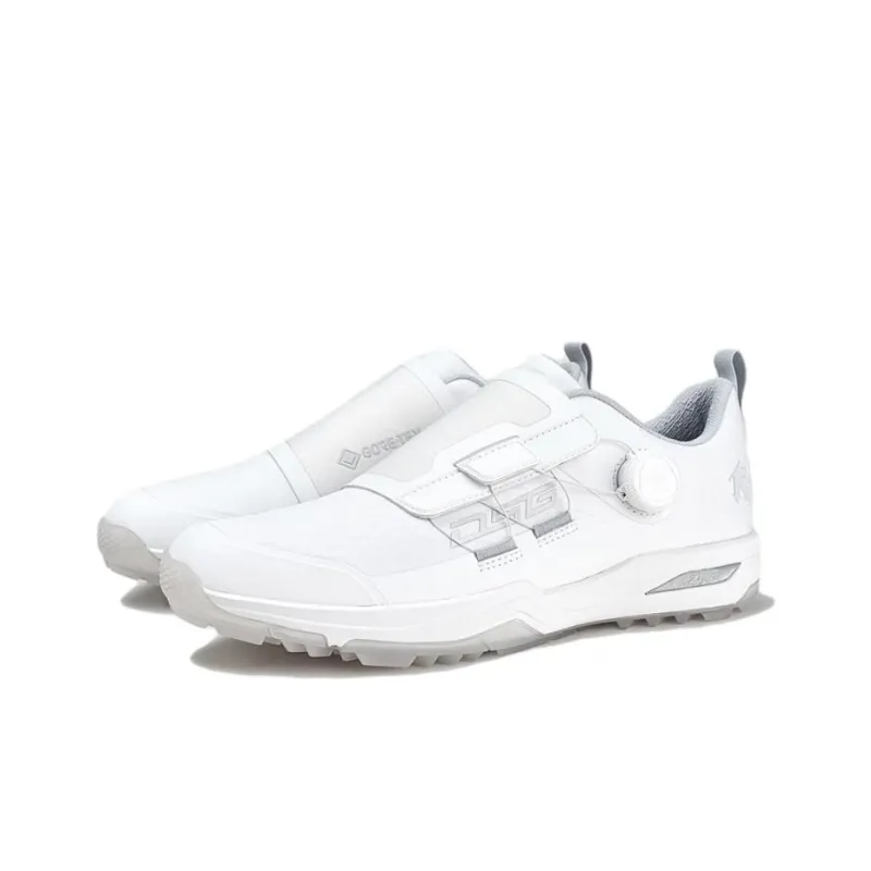 DESCENTE Enerzite Slip Resistant Waterproof And Breathable Low Top Golf Shoes Women's White-2