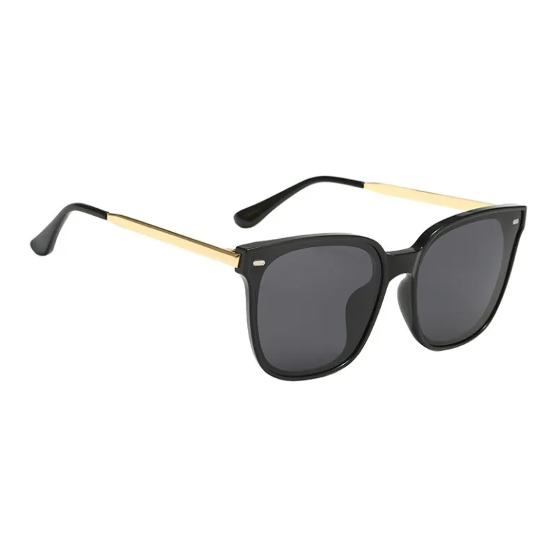 BSELEON TR/Memory Plastic Square Sunglasses Unisex-1