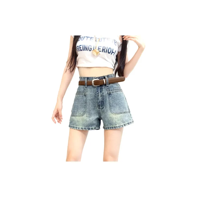 Shuhao Bai Denim Shorts Women's-2
