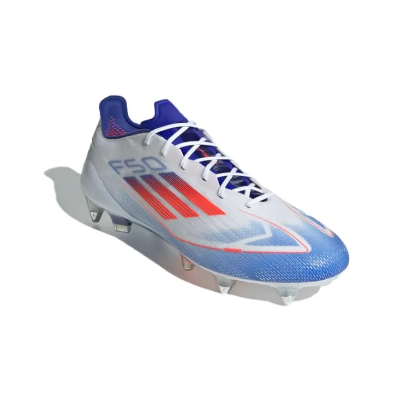 Adidas F50 Elite Sg Cloud White Solar Red Lucid Blue-2