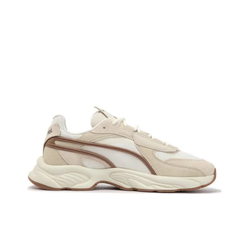 PUMA Rs Connect Anti Slip Wear Resistant Low Top Casual Shoes Unisex Ecru-1