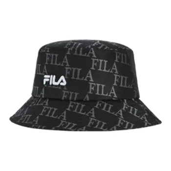FILA Polyester Bucket Hats Unisex Black