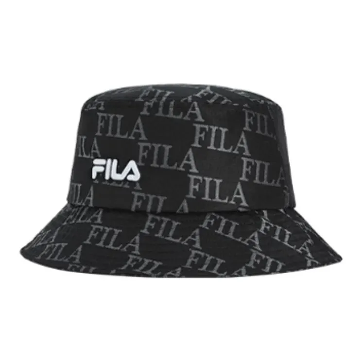 FILA Polyester Bucket Hats Unisex Black-0