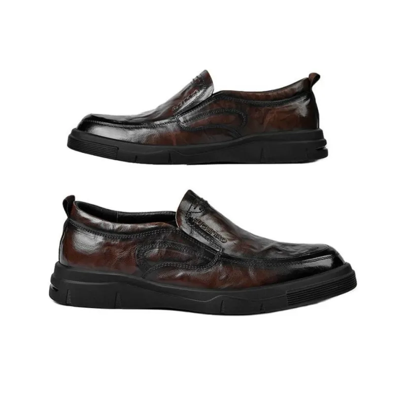 Rich birds Men's Casual Shoes Men Low Top Black/Brown-4