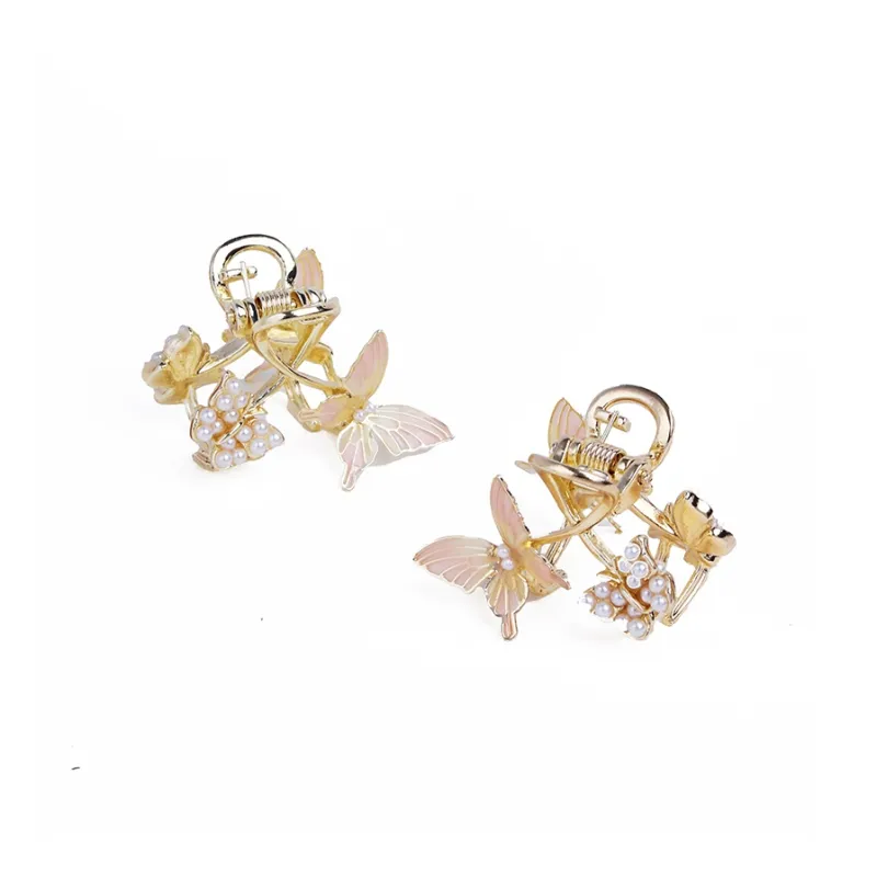 CAROMAY Hair Clips Women's Champagne Gold-3