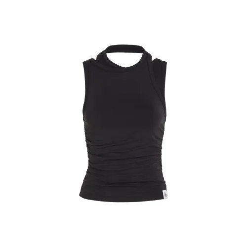 Calvin Klein Tank Tops Women's Black