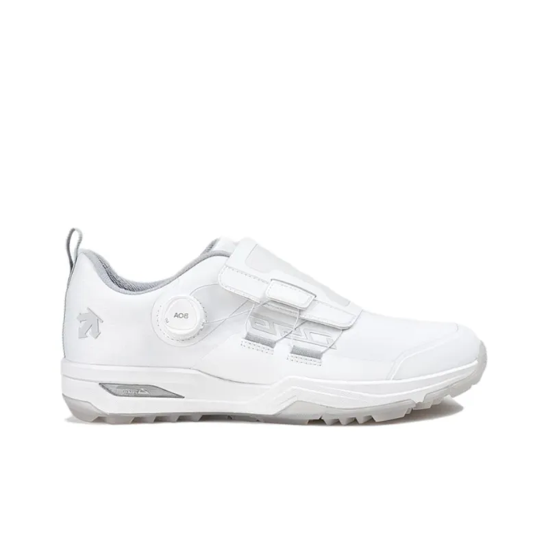 DESCENTE Enerzite Slip Resistant Waterproof And Breathable Low Top Golf Shoes Women's White-1