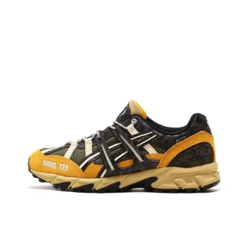 Asics Gel Sonoma 15 50 Gore Tex Olive Canvas Yellow Orange