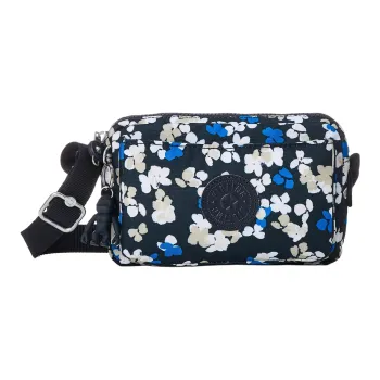 Kipling Polyester Crossbody Bag, Shoulder Bag Regular Women's Dark Blue & Small Multicolor