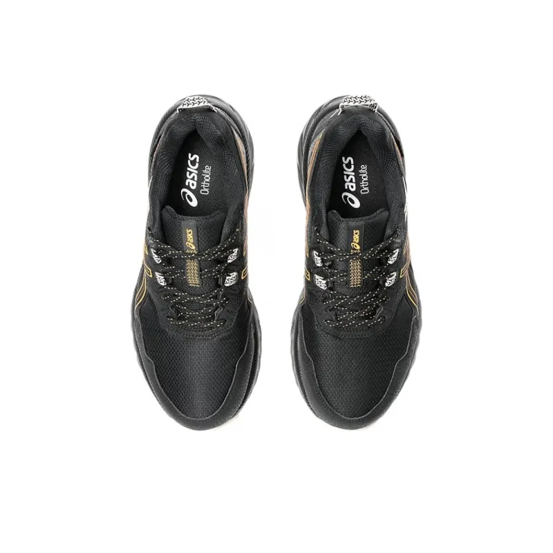 Asics Gel Venture 9 Waterproof Black Stadium Orange Women's-2