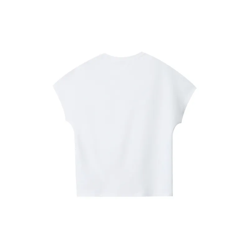CHARM PICK T Shirt Women's White-1