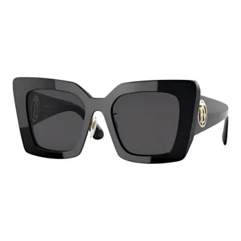 Burberry Subject To Official Website Rectangular Sunglasses Women's Black