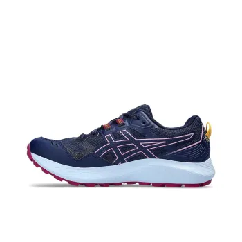 Asics Gel Sonoma 7 Cushioning And Breathable Low Top Trail Running Shoes Women's Blue White