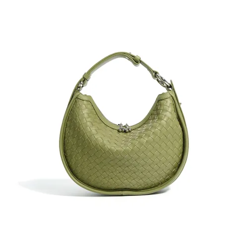 LARTIGENT Genuine Leather Shoulder Bag Regular Women's Multicolor
