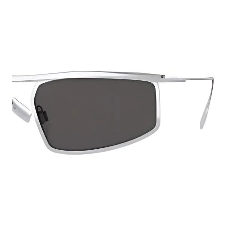 Burberry Subject To Official Website Irregular Shape Sunglasses Women's Silver-2