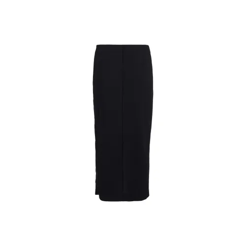 CALVIN KLEIN Casual Long Skirts Europe Version Women's Black