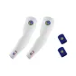 Set (Blue Wrist Brace+White Arm Guard)-Warriors Team