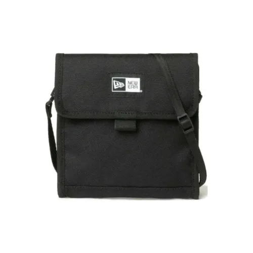 New Era Cotton Shoulder Bag Crossbody Bag Unisex Black