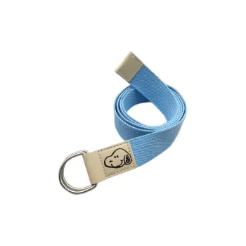 Mulinsen Cartoon Dog Head Double Loop D Shaped Buckle Casual Trendy Cute Style Youth Canvas Alloy Belt Unisex 3.8g