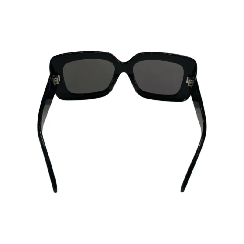 CELINE Irregular Shape Sunglasses Women's Black-1